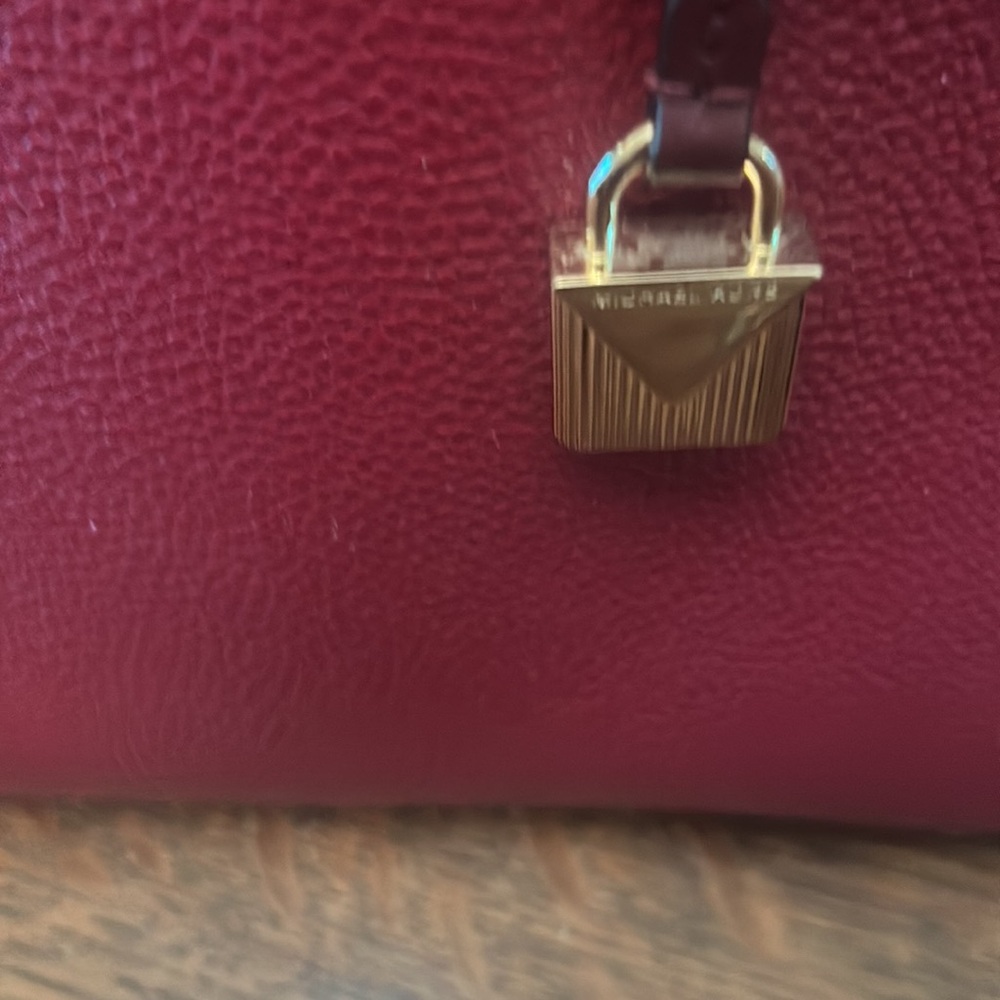 Michael Michael Kors Mercer Large Pebbled and Embossed Leather Accordion Tote - Picture 3 of 16